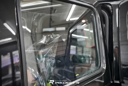 벤츠 G63 AMG 지바겐 열차단 썬팅, 글라스틴트 선셋 재시공, 부천 상동 프로젝트알 / 부천 원미구 상동