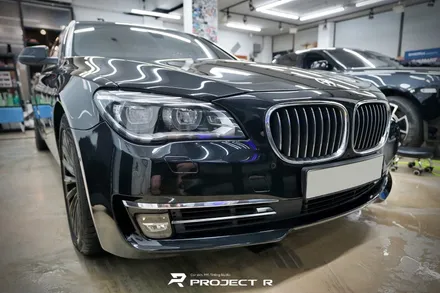 BMW 7시리즈 앞범퍼 본넷 부분 PPF, 울트라핏 XP 크리스탈 시공, 부천PPF 프로젝트알 / 부천 원미구 상동