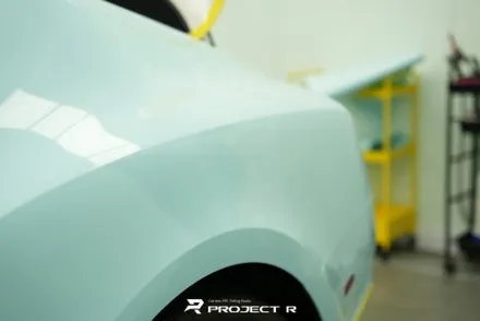 부천랩핑 벤틀리 컨티넨탈GT 비닐프로그 글레이셔 블루 전체 랩핑, 프로젝트알 / 부천 원미구 상동