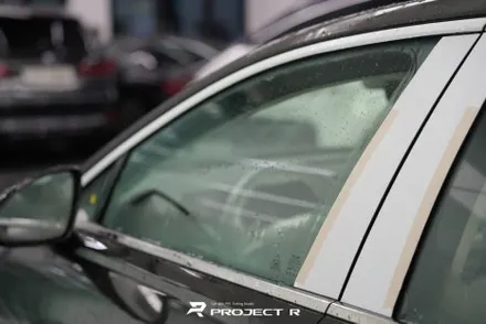 제네시스 G80 신차패키지 글라스틴트 선셋 썬팅, 생활보호 PPF 시공 부천 프로젝트R / 부천 원미구 상동