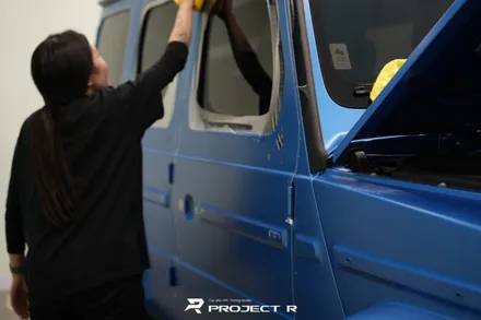 벤츠 G580 EQ 전체PPF, 지바겐 울트라핏 무광PPF 시공 부천 프로젝트알 / 부천 원미구 상동