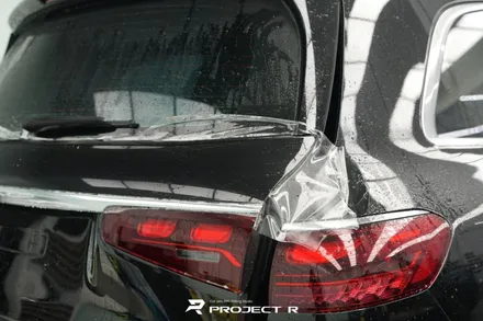 벤츠 GLS 580 부분 PPF, 사고수리 뒷범퍼 트렁크 재시공, 부천 울트라핏 PPF 전문 프로젝트알 / 부천 원미구 상동