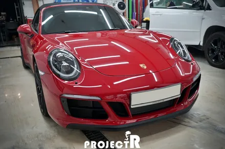 포르쉐 911 카브리올레 프론트 앞범퍼 PPF 보호필름 시공기 by 부천 자동차 PPF 전문점 프로젝트알 / 부천 원미구 상동