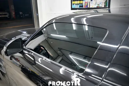 벤츠 SLS AMG 열차단 썬팅, 글라스틴트 선셋 프리미엄 윈도 틴팅 in 부천썬팅 프로젝트알 / 부천 원미구 상동