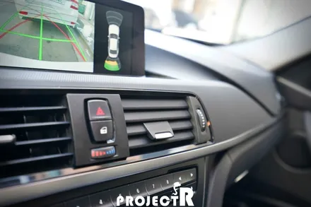 BMW 3시리즈 글라스틴트 선셋 열차단 썬팅(윈도틴팅), 3M2080 매트릭스블랙 실내 포인트 랩핑 by 프로젝트알 / 부천 원미구 상동