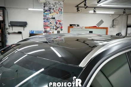 볼보 XC90 에이버리 사틴블랙 전체 랩핑, 부천 프로젝트알 / 부천 원미구 상동