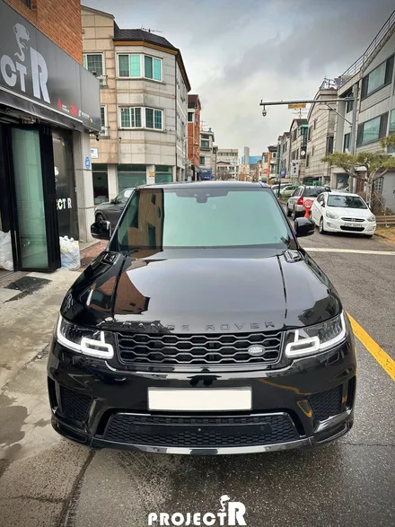 레인지로버 스포츠 열차단 썬팅, 글라스틴트 선셋 윈도 틴팅 시공 in 부천 상동 프로젝트알 / 부천 원미구 상동
