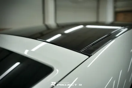 벤츠 AMG GT43 루프스킨 크롬죽이기 부분 포인트 랩핑, 부천 자동차랩핑 전문 프로젝트R / 부천 원미구 상동