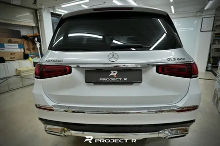벤츠 GLS 600 마이바흐 듀오톤 에이버리 유광 화이트 투톤 랩핑, 부천 프로젝트R / 부천 원미구 상동