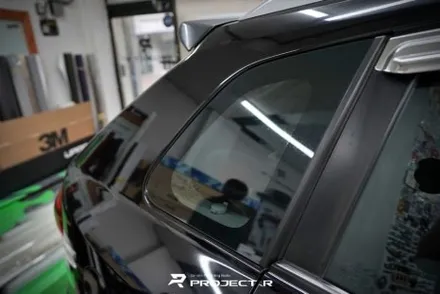 QM5 열차단 썬팅 재시공, 글라스틴트 선셋 윈도틴팅, 부천 상동 썬팅 전문 프로젝트알 / 부천 원미구 상동