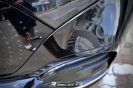 벤츠 EQS SUV 앞범퍼 PPF 재시공, 울트라핏 XP 크리스탈, 부천 자동차PPF 프로젝트알 / 부천 원미구 상동