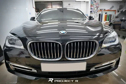 BMW 7시리즈 앞범퍼 본넷 부분 PPF, 울트라핏 XP 크리스탈 시공, 부천PPF 프로젝트알 / 부천 원미구 상동