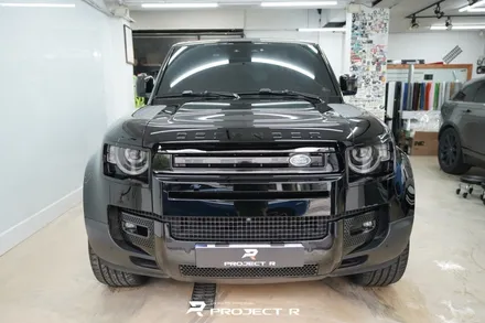 부천 PPF 랜드로버 디펜더 울트라핏 블랙PPF 전체 시공, 프로젝트알 / 부천 원미구 상동