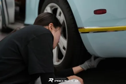 부천랩핑 벤틀리 컨티넨탈GT 비닐프로그 글레이셔 블루 전체 랩핑, 프로젝트알 / 부천 원미구 상동