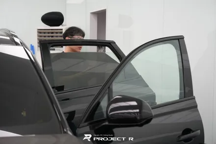 GV80 블랙에디션 썬팅 재시공, 글라스틴트 로데 윈도 틴팅, 부천썬팅 프로젝트알 / 부천 원미구 상동