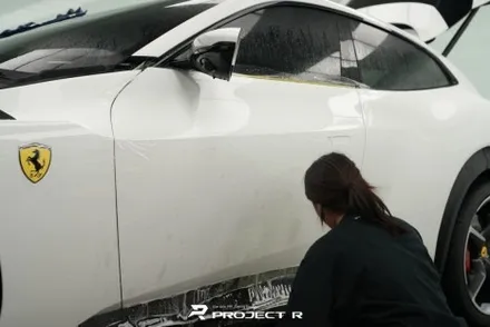 페라리 푸로산게 울트라핏 전체 PPF 시공 부천 프로젝트알 / 부천 원미구 상동