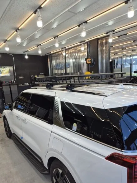 🚐 기아 카니발 유일 가로바 + HFNTI 바스켓 루프랙 장착! 실용성과 스타일을 모두 잡다 [탑게라지 시공사례] / 순천, 여수, 광양