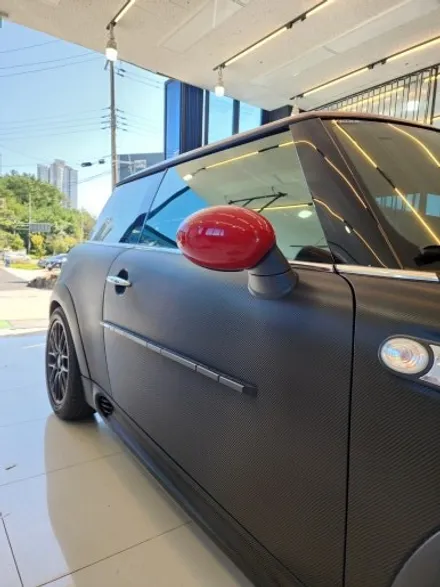 🚗 미니쿠페 카본랩핑  + 가디언 네오가드 시공 l 순천·여수·광양 랩핑 전문 탑게라지 / 순천, 여수, 광양