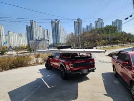 # 포드 F150 피크XL2 하드쉘텐트 # 애니커스텀롤바 #피크270도하드케이스어닝 맛집 / 순천, 여수, 광양