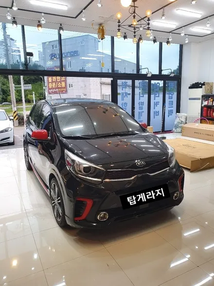 순천랩핑전문#모닝샤크안테나#모닝돼지꼬리#순천샤크안테나#순천탑게라지 / 순천, 여수, 광양