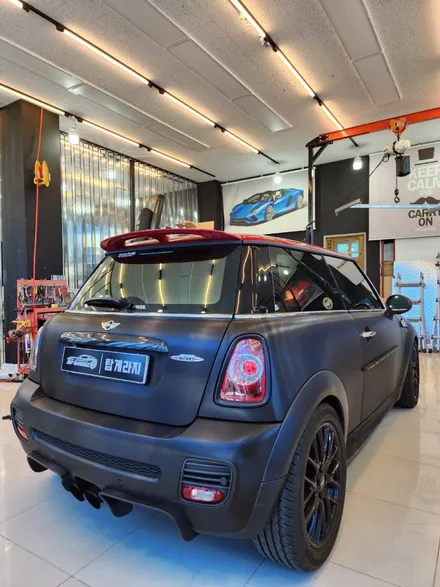 🚗 미니쿠페 카본랩핑  + 가디언 네오가드 시공 l 순천·여수·광양 랩핑 전문 탑게라지 / 순천, 여수, 광양