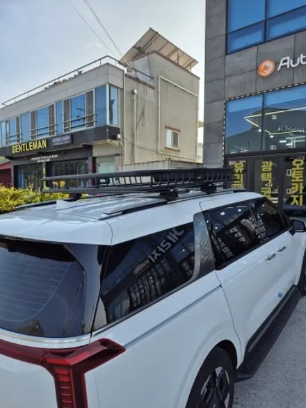 🚐 기아 카니발 유일 가로바 + HFNTI 바스켓 루프랙 장착! 실용성과 스타일을 모두 잡다 [탑게라지 시공사례] / 순천, 여수, 광양