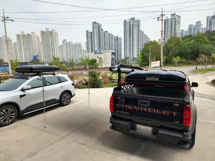 오브로모터스 CR-3 콜로라도 하드탑텐트 어닝 풀세팅 전문 탑게라지 / 순천, 여수, 광양