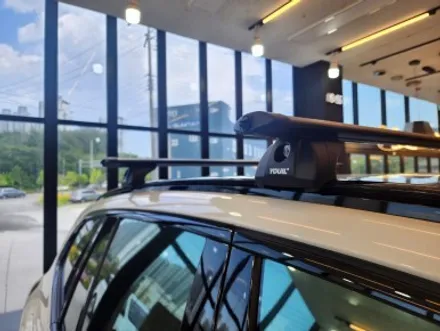 bmw x3 유일캐리어 가로바 (블랙) 인스톨 전문점 탑게라지 / 순천, 여수, 광양
