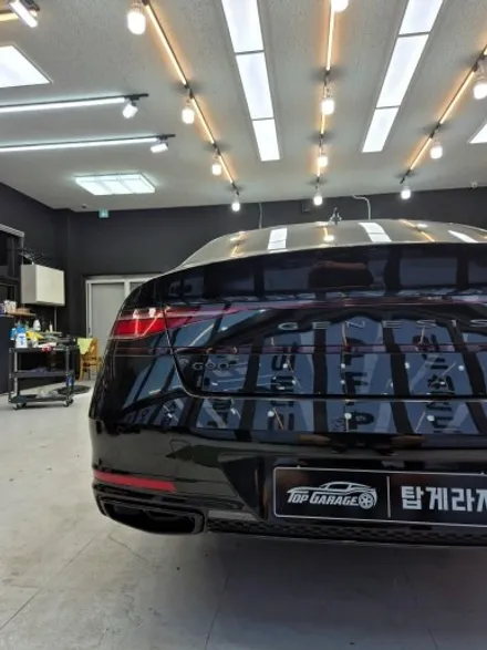 제네시스 G90 블랙에디션 그릴 교체 & 크롬죽이기 │ 순천 탑게라지 / 순천, 여수, 광양