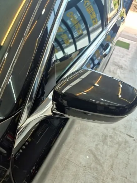 BMW 7시리즈 전체 크롬몰딩 랩핑 (크롬죽이기) 시공 사례 = 탑게라지 / 순천, 여수, 광양