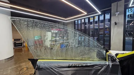 인천 테슬라 썬팅 전문 가성비 비반사 필름도 브이쿨 [브이쿨 인천청라점] 테슬라 모델Y 주니퍼 QB 시리즈
