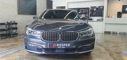 청라썬팅 청라유리막코팅 썬팅재작업 [브이쿨 인천청라점] BMW 730d 패키지 작업