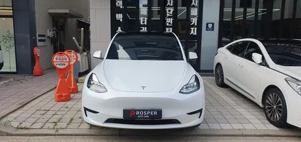 청라썬팅 프로스퍼오토케어 썬팅은 역시 브이쿨! [브이쿨 인천청라점] 테슬라 모델 Y K 시리즈