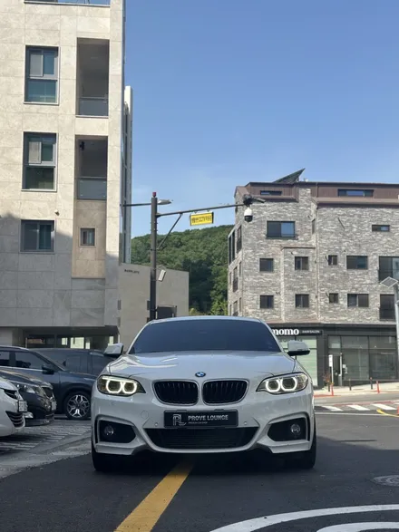 [ 안양 광택 ] \' bmw 220d 쿠페 \' 주차 중 문콕 덴트 작업과 광택 작업으로 외형복원 / 성남, 판교, 분당, 용인