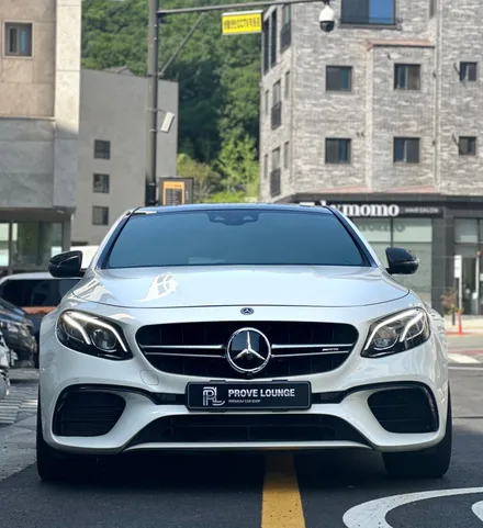 [ 분당 세미크리닝 ] 베이지 시트가 이염되어 누렇게 변색된 \' 벤츠 E63 AMG \' 가죽시트 크리닝으로 복원하고 이염방지을 위해 레더쉴드 가죽시트코팅 / 성남, 판교, 분당, 용인