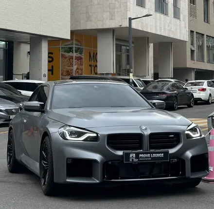 용인, 성남 워터스팟제거 \' BMW G87 M2 \' 프로즌 퓨어 그레이 유리발수코팅! / 성남, 판교, 분당, 용인