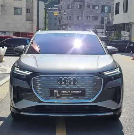 안양, 분당 가죽시트코팅 \' 아우디 Q4 E-Tron \' 베이지시트 신차출고 레더쉴드 시공! / 성남, 판교, 분당, 용인
