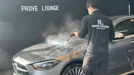 대장동세차 \' 벤츠 C300 \' 판교 아파트 단지 자동차 디테일링관리 가능한 세차전문점 / 성남, 판교, 분당, 용인