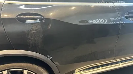 분당 석회수 낙숫물 피해 복원 \' BMW X5 \' 아파트 주차장에 떨어진 석회물제거 보상처리! / 성남, 판교, 분당, 용인