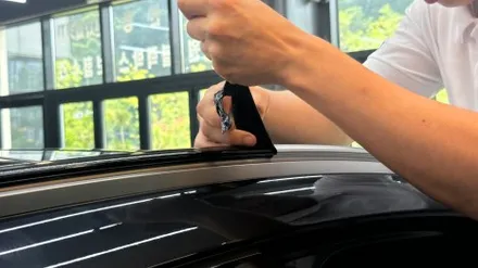 [ 평촌 디테일링세차 ] \' BMW X6 \' 중고 대차 교환 후 크롬딜리트 제거와 디테일링 작업으로 차량 특이사항 점검! / 성남, 판교, 분당, 용인