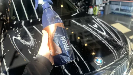 성남, 분당석회물제거 \' BMW 740D \' 주차장 피해복원 대처방법! / 성남, 판교, 분당, 용인