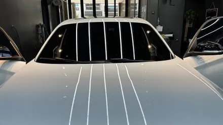 [ 용인 동천동 썬팅 ] \' BMW 118D \' 전면유리 파손으로 유리교체 후 썬팅시공까지 완벽한 차량 내외장 관리 전문점 / 성남, 판교, 분당, 용인