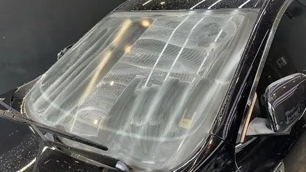 판교 아파트주차장에서 자동차에 떨어진 석회물 \' 르노 QM6 \' 성남광택 전문점에서 원상복구 성공! / 성남, 판교, 분당, 용인