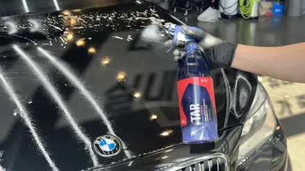 성남, 분당석회물제거 \' BMW 740D \' 주차장 피해복원 대처방법! / 성남, 판교, 분당, 용인
