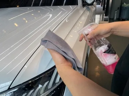 [공지] [ 분당 보험수리 전문점 ] 공사현장에서 에폭시 페인트 발수제 날린 \' 아우디 Q8 \' 광택, 유리막코팅 작업으로 외형복원 / 성남, 판교, 분당, 용인