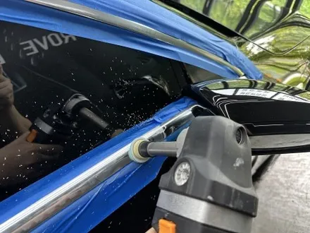 용인, 분당 크롬백화복원 \' 벤츠 GT43 AMG \' 윈도우몰딩 물때제거! / 성남, 판교, 분당, 용인