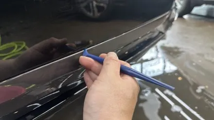 의왕, 판교PPF \' BMW 740d \' 보험수리 범퍼 PPF 재시공! / 성남, 판교, 분당, 용인