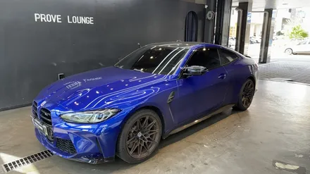 판교, 분당세차 고성능 스포츠카 \' BMW M4 \' 서킷 주행 후 디테일링관리! / 성남, 판교, 분당, 용인