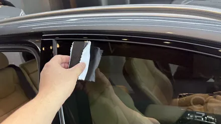 판교 운중동, 정자동 유막제거 \' 볼보 V60 크로스컨트리 \' 와이퍼 소음 해결! / 성남, 판교, 분당, 용인
