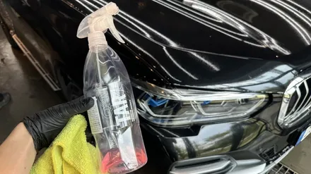 분당 석회수 낙숫물 피해 복원 \' BMW X5 \' 아파트 주차장에 떨어진 석회물제거 보상처리! / 성남, 판교, 분당, 용인